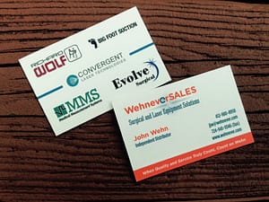 Wehnever S.A.L.E.S. Business Cards