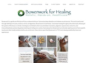 Bowenwork for Healing Website