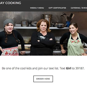 Girl Friday Cooking Co. Homepage